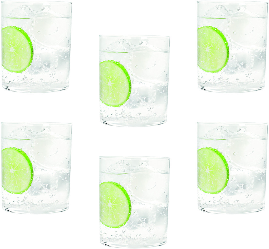 Tognana Sklenice borosilikátové sklo 6 ks set transparentní 420 ml LYRA