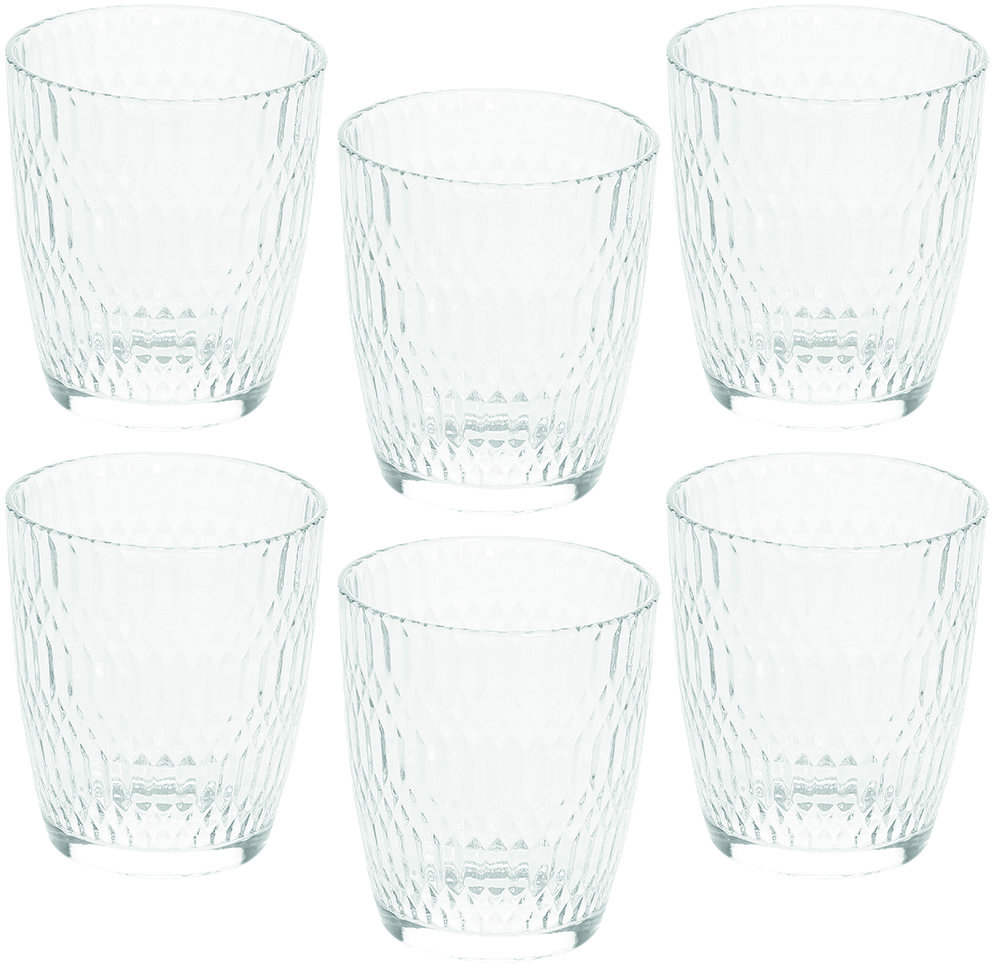 Tognana SEOUL Sada pohárov 6 ks transparentné 310 ml