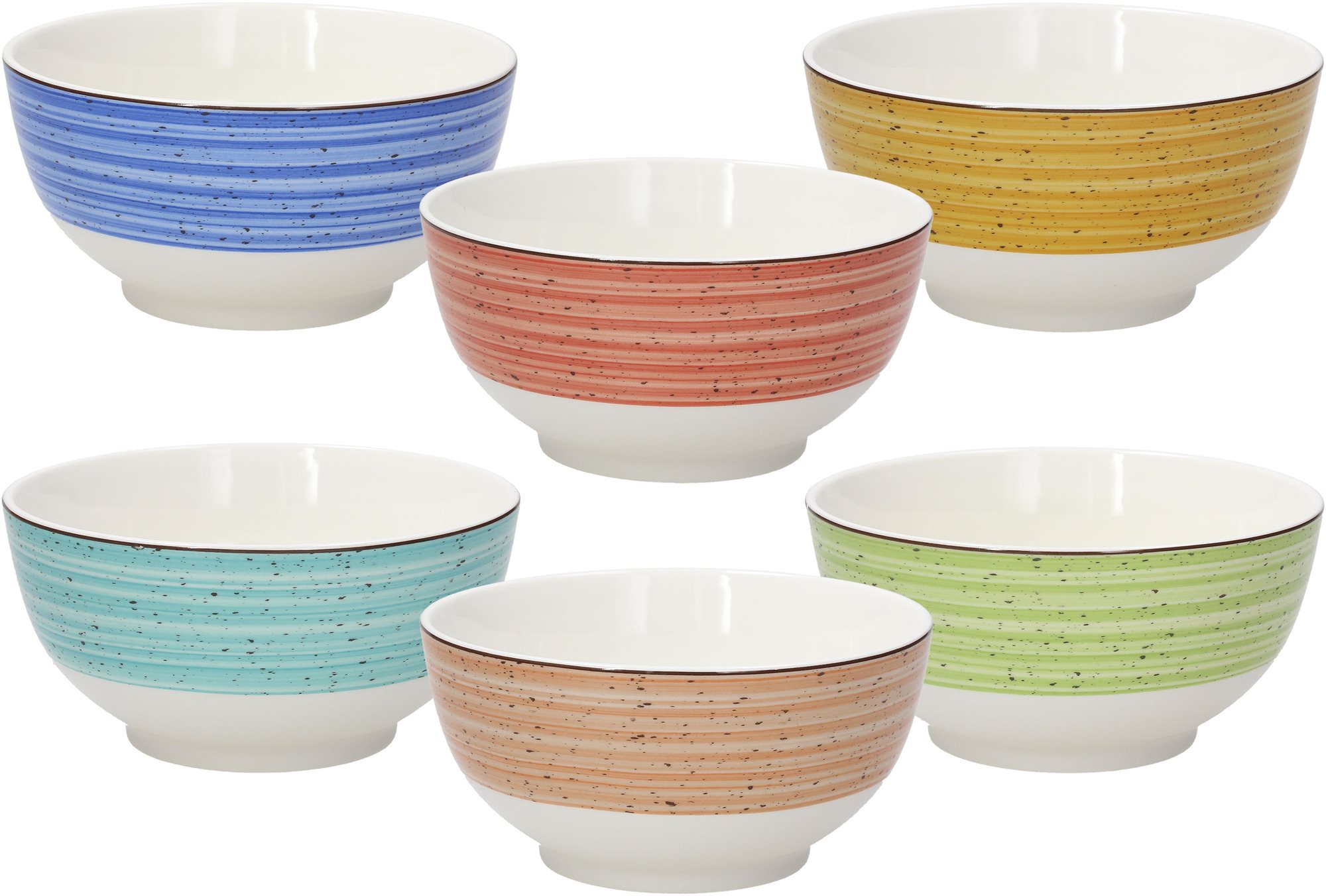 Tognana Súprava misiek 6 ks 14 cm KALEIDO