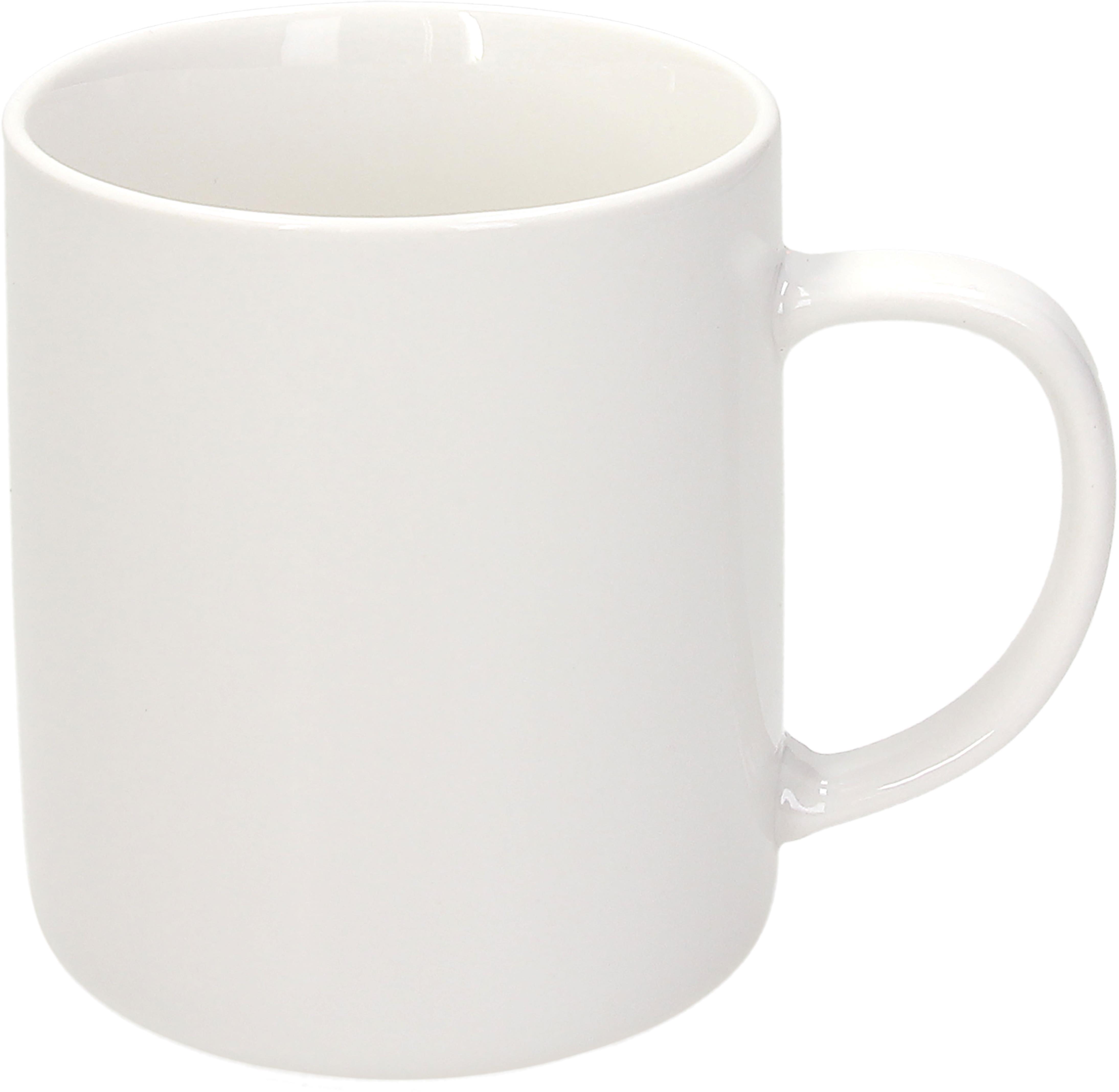 Tognana EDGE BIANCO Súprava hrnčekov 400 ml 6 ks