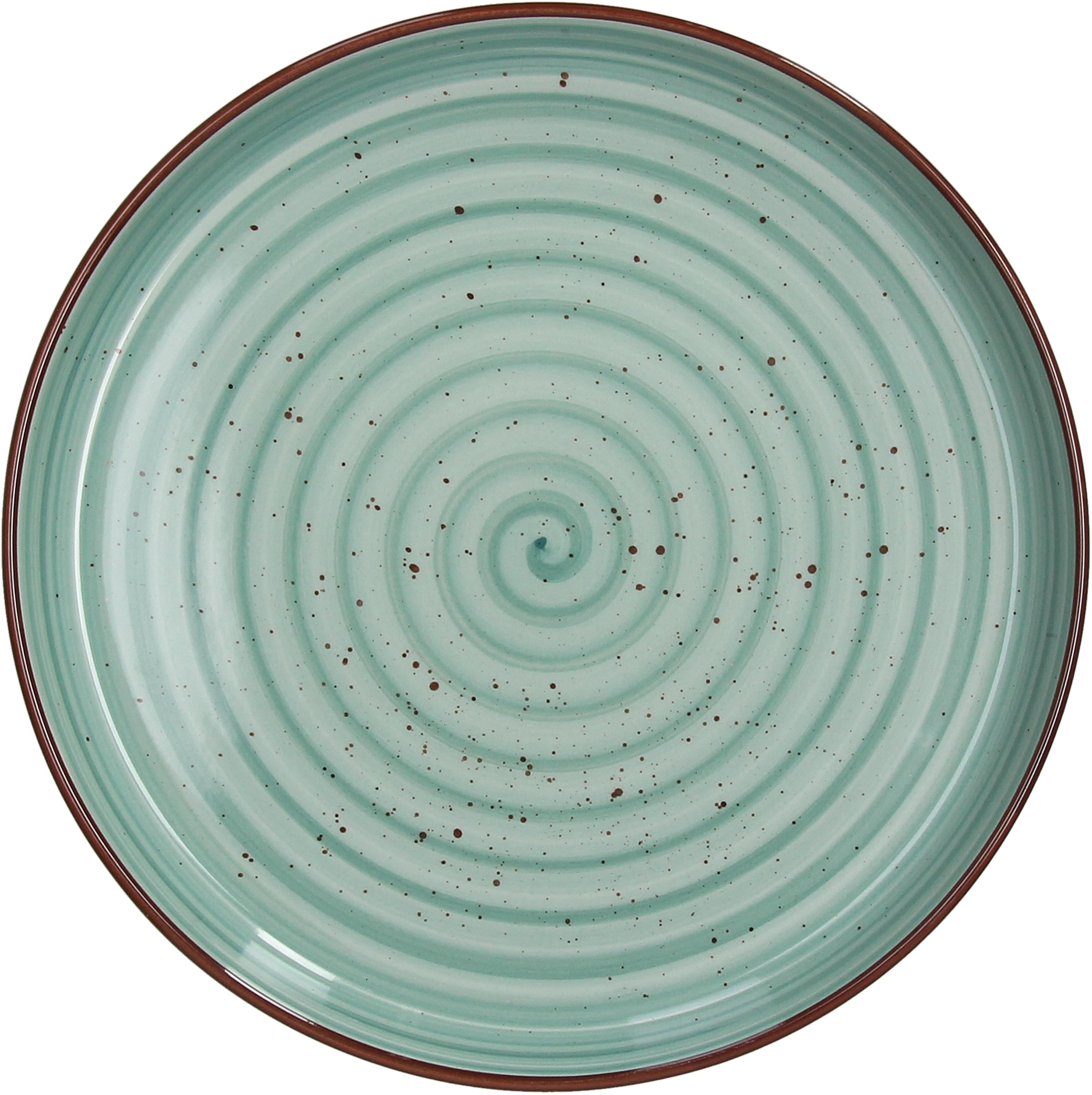 Tognana URBAN PASTEL VERDE Súprava dezertných tanierov 20,5 cm 6 ks