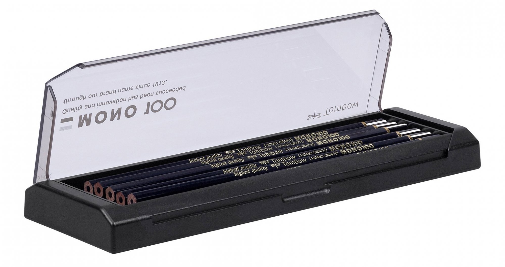Tombow Ceruzka MONO 100, súprava 12 ks rôznych tvrdostí