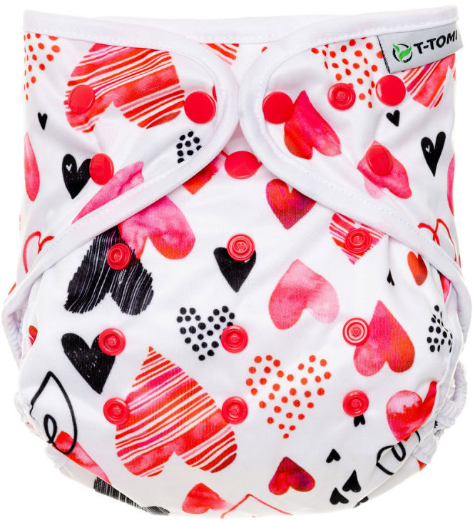 T-TOMI Svrchní kalhotky Hearts