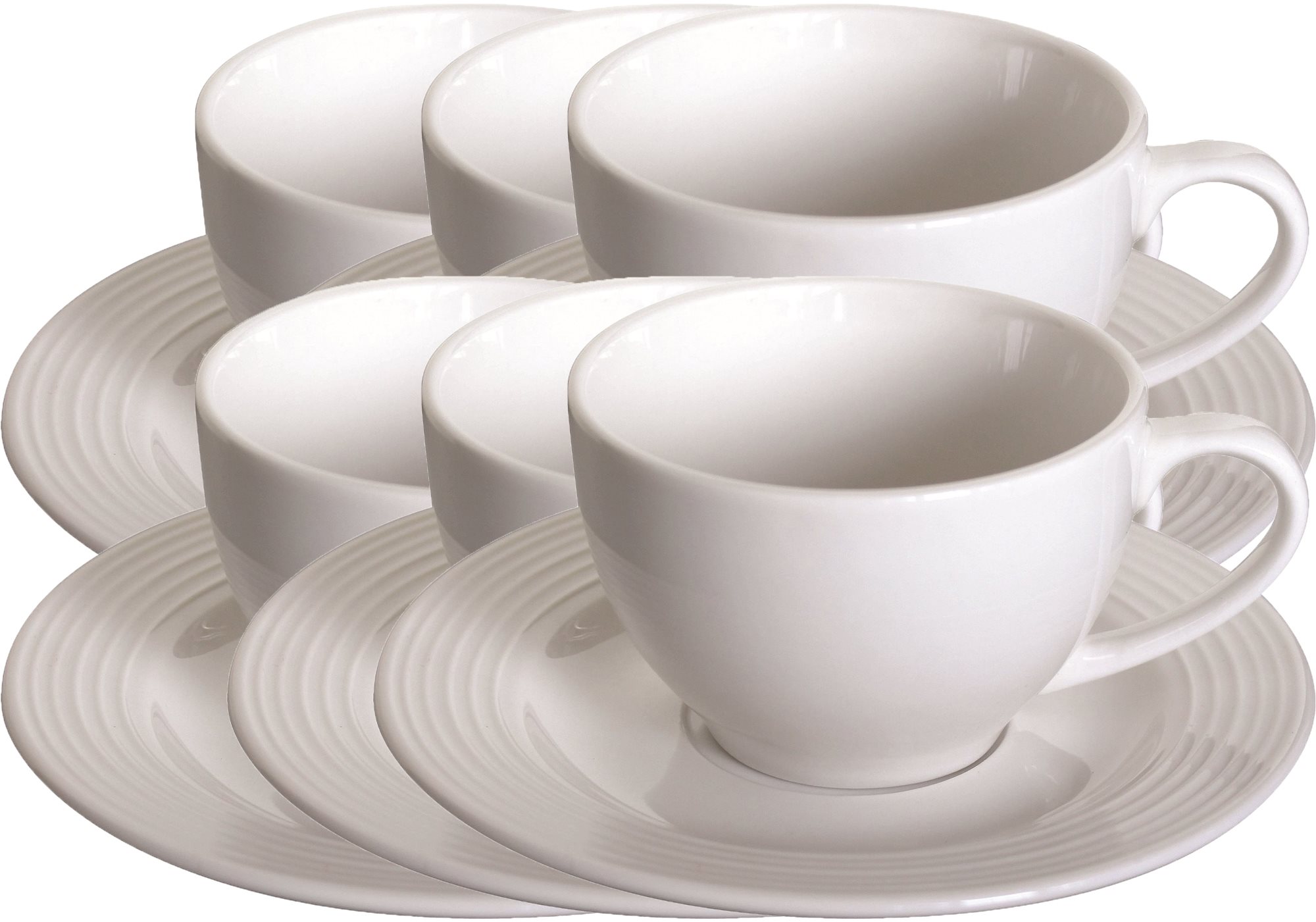 Tognana - Sada hrnčekov na čaj, 200 ml CIRCLES, 6 ks