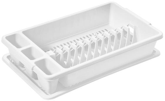 Tontarelli SMALL Odkvapkávač na riad, biela