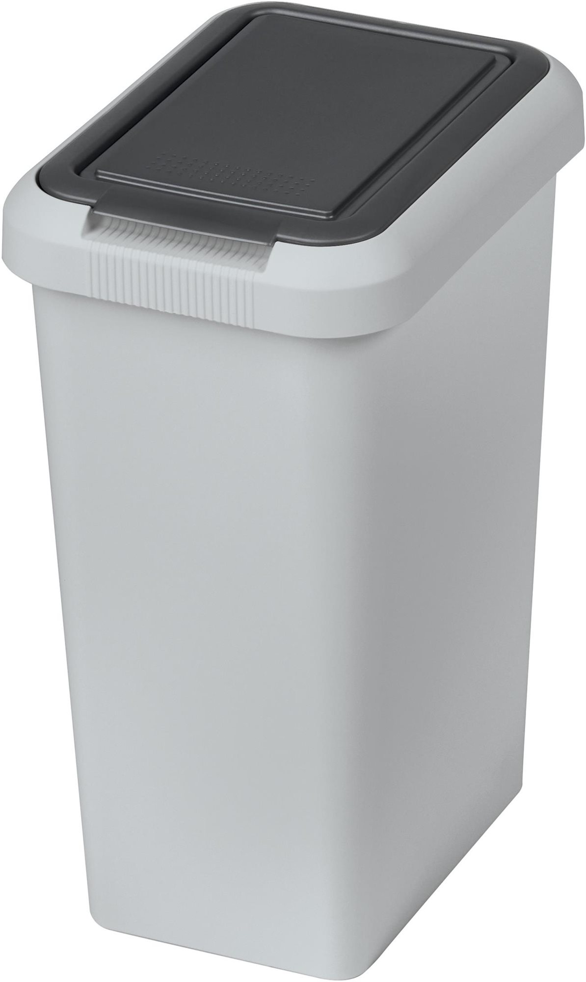 Tontarelli Touch & lift Odpadkový kôš 25 l, sivá/antracit