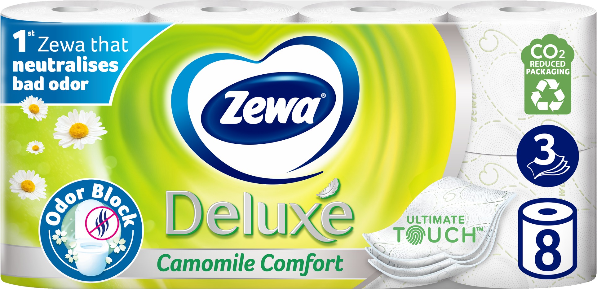 ZEWA Deluxe Camomile Comfort (8 ks)