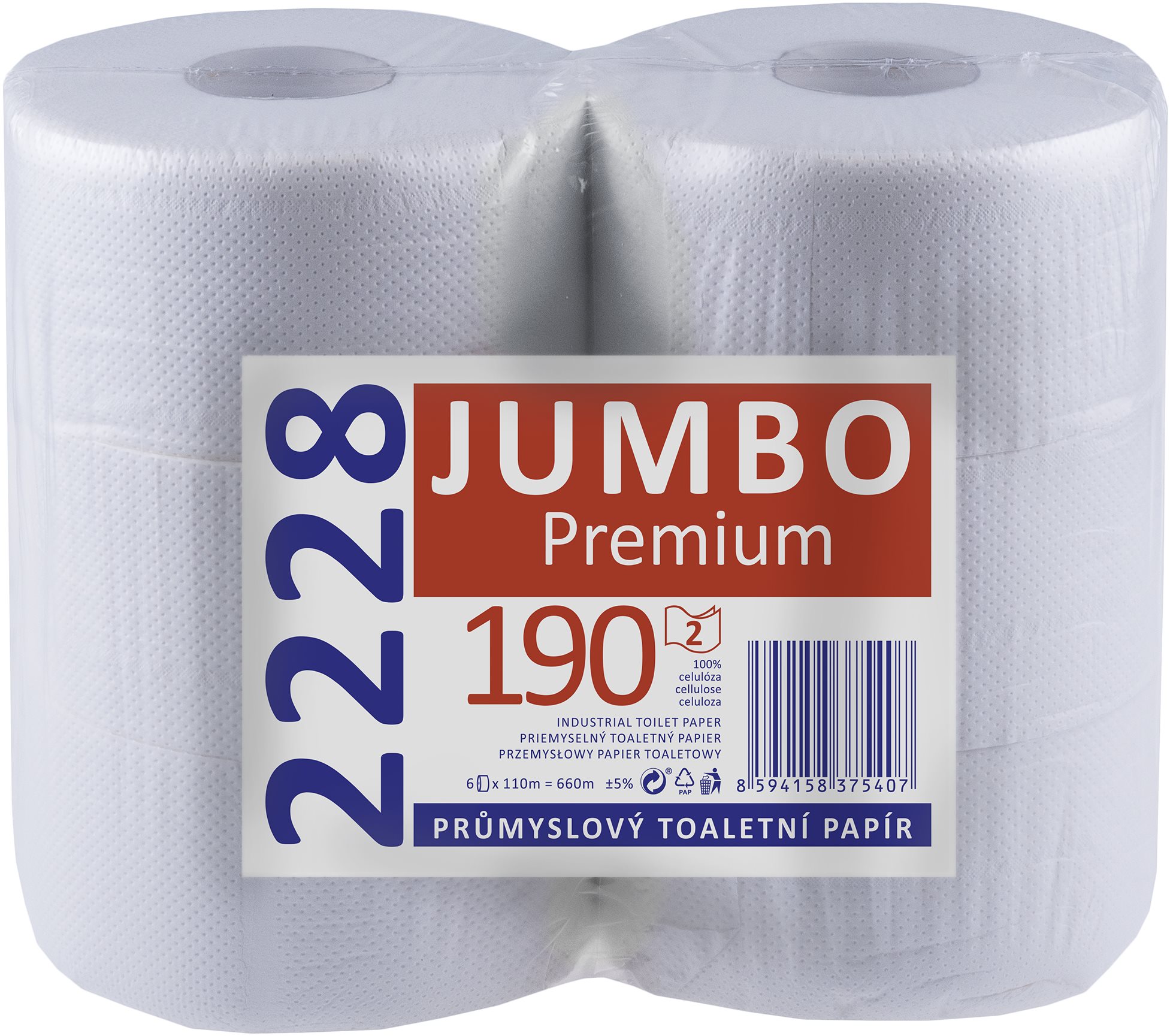 LINTEO JUMBO Premium 190 (110 m), 6 ks