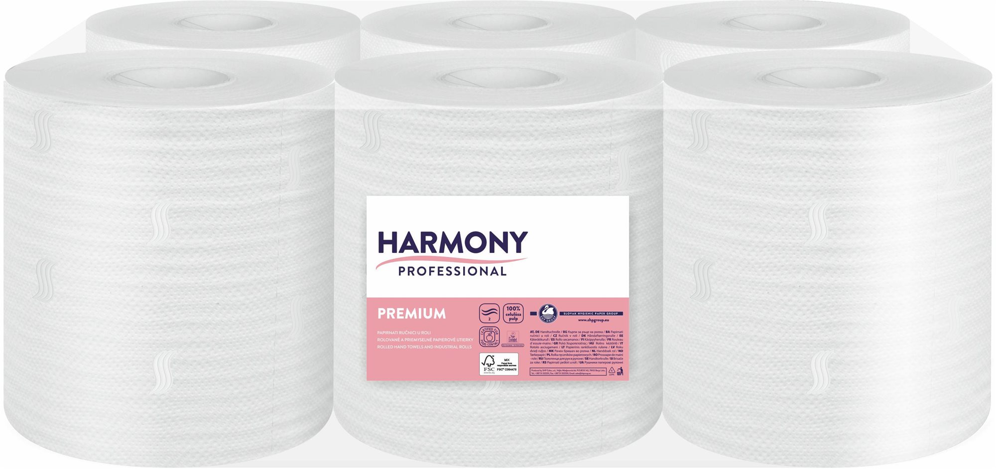 HARMONY Professional Premium O 190 mm (6 ks)