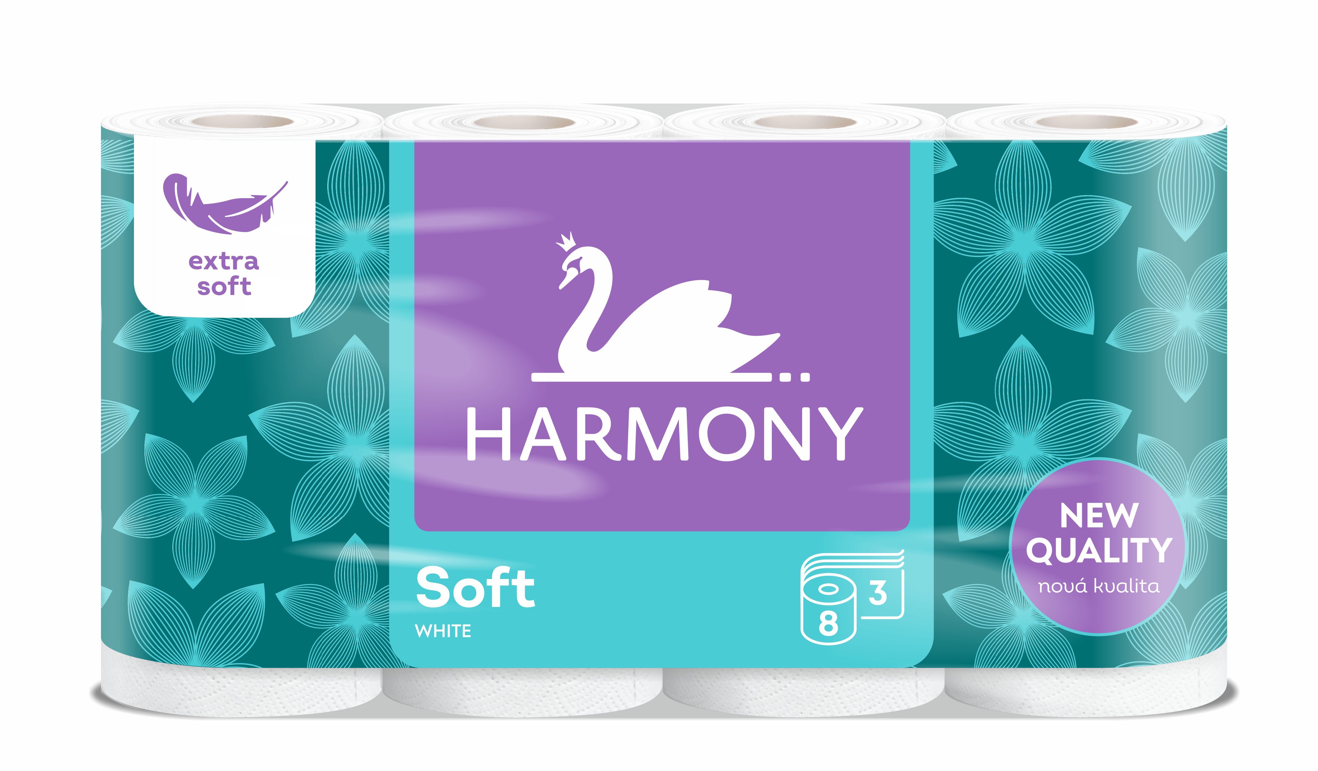HARMONY SOFT White (8 ks)