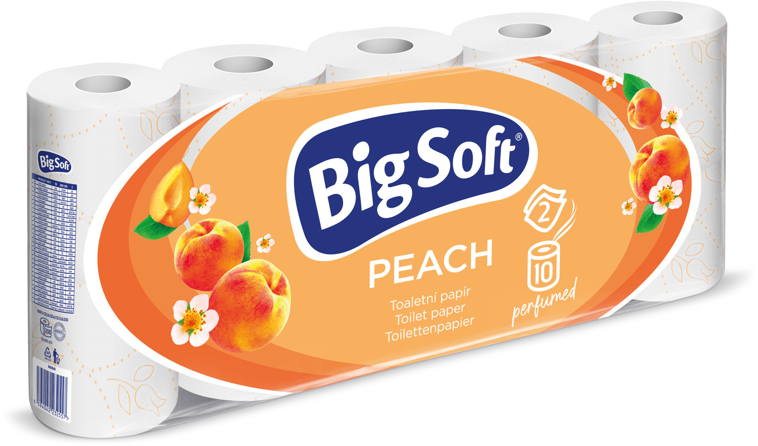 BIG SOFT Peach 10 ks