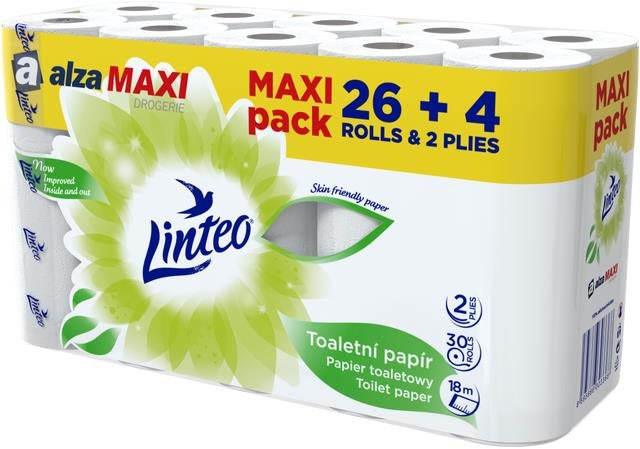 LINTEO Toaletný papier MAXI PACK 30 roliek