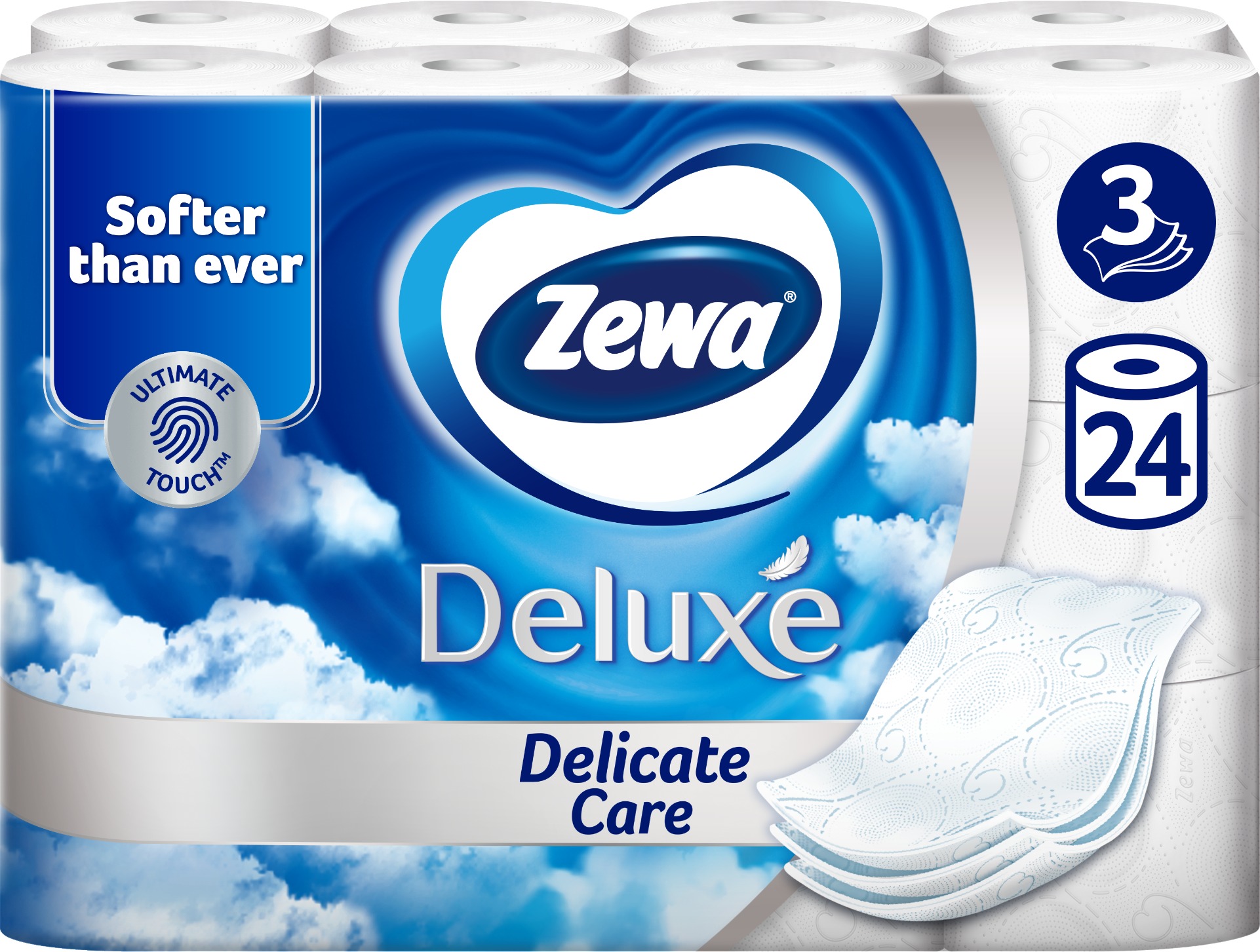 ZEWA Deluxe Delicate Care (24 kotúčov)