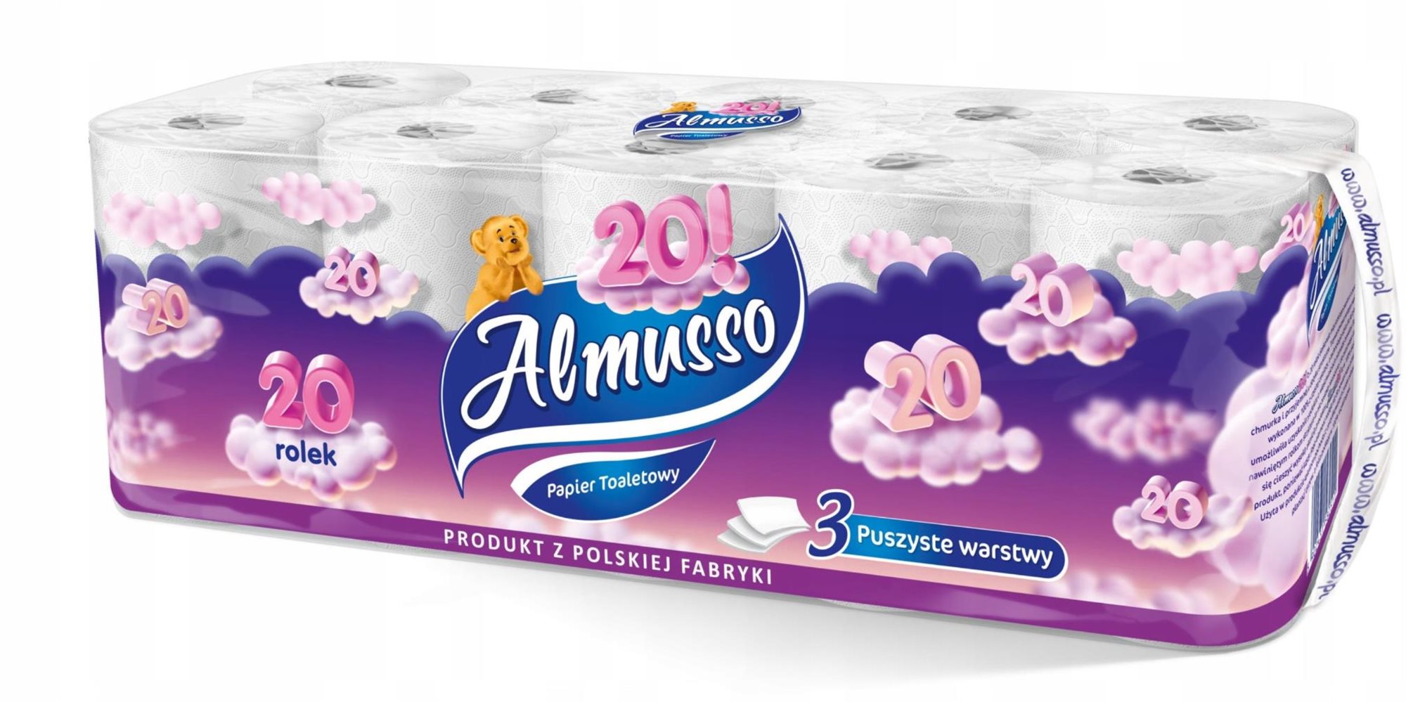 ALMUSSO neparfumovaný 20 ks