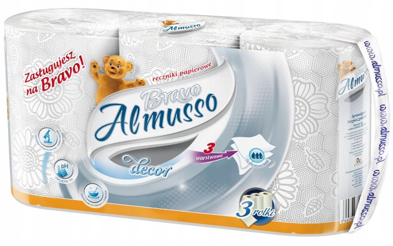 ALMUSSO kuchynské utierky 3 ks