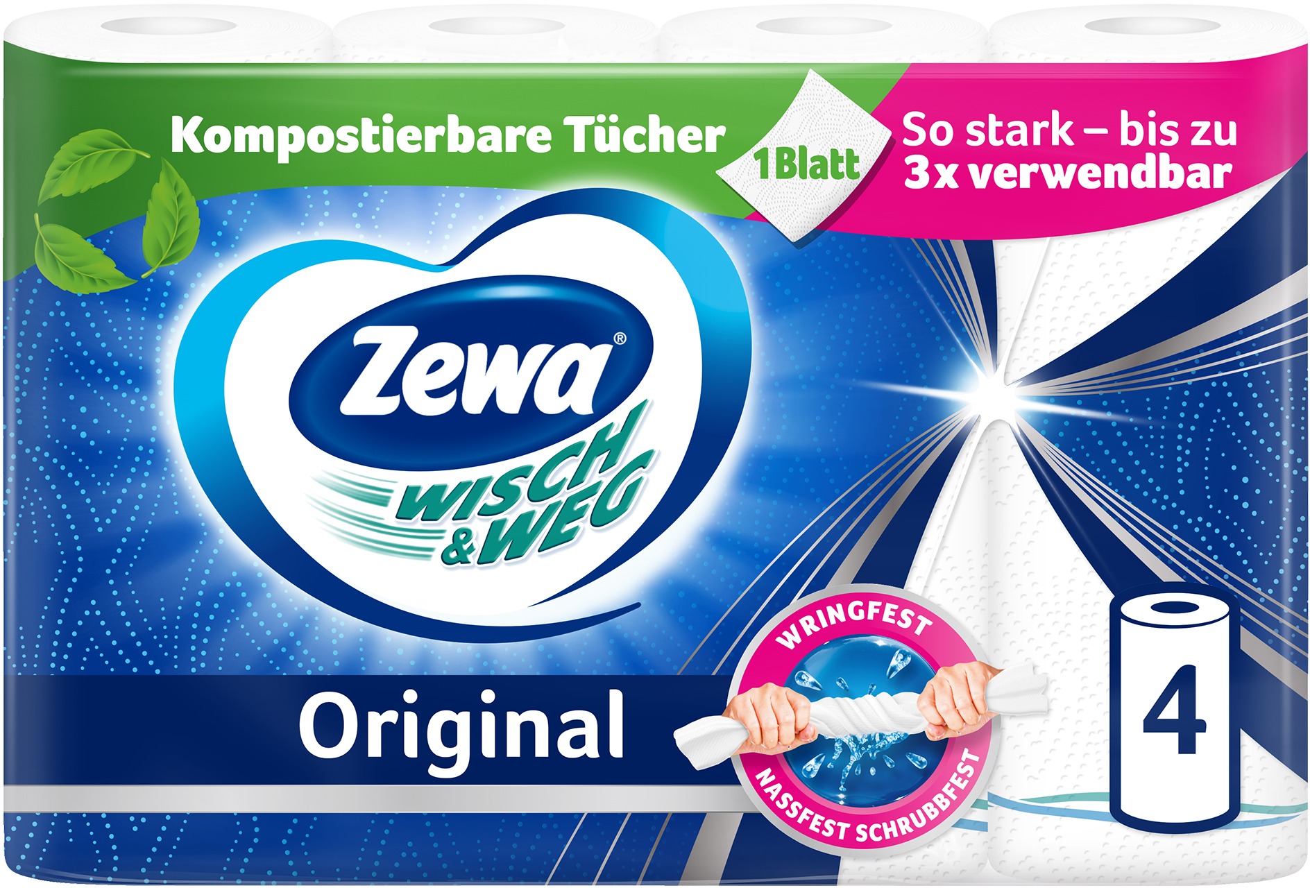 ZEWA Wisch & Weg Original (4 ks)