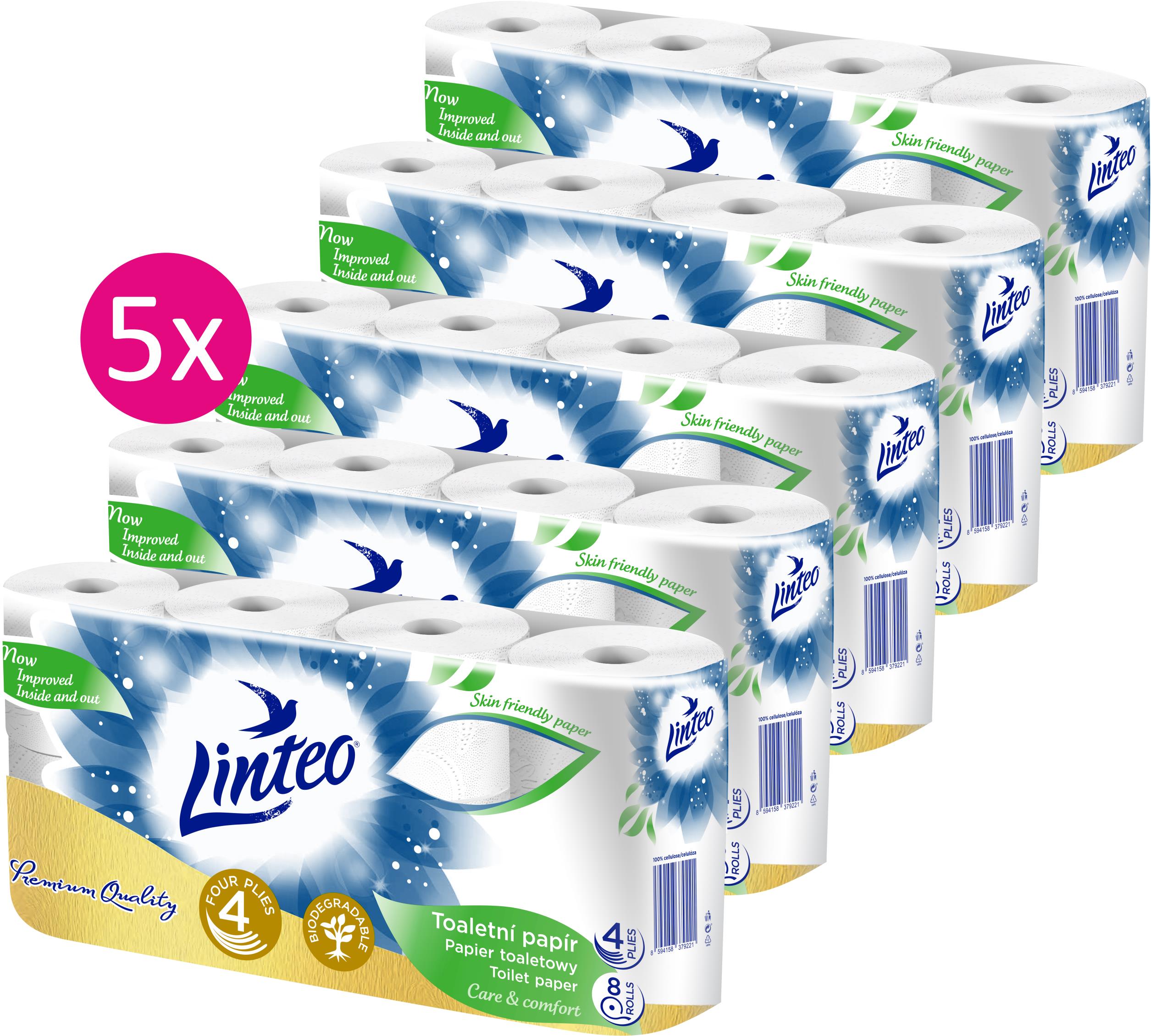LINTEO Premium Care & Comfort (5× 8 ks)