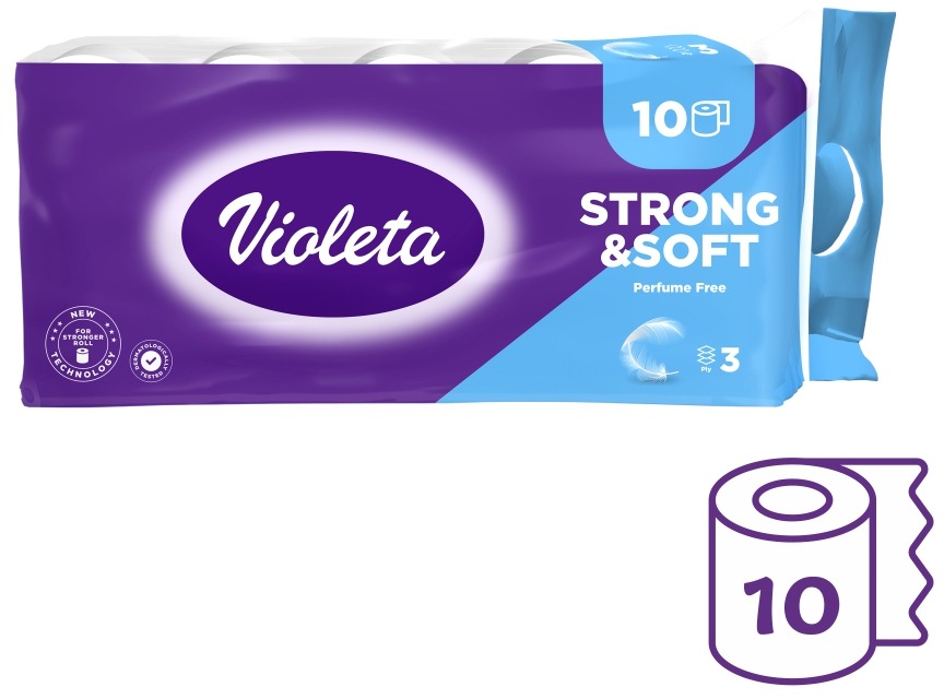 VIOLETA Strong & Soft Peach (10 ks)