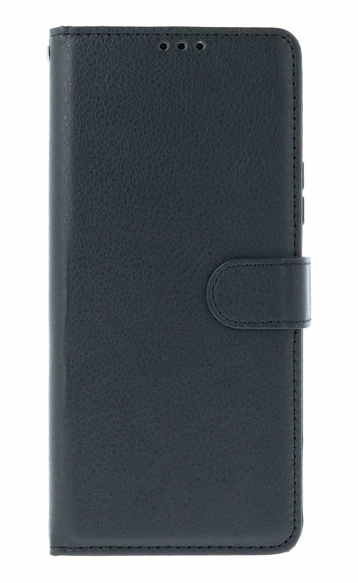 TopQ Puzdro Xiaomi Redmi 15 knižkové čierne s prackou 142377