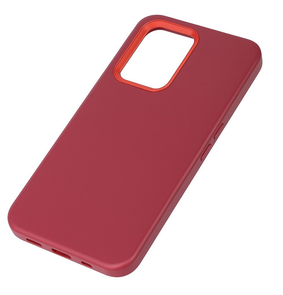 TopQ Kryt Frame Samsung A17 malinový 142860