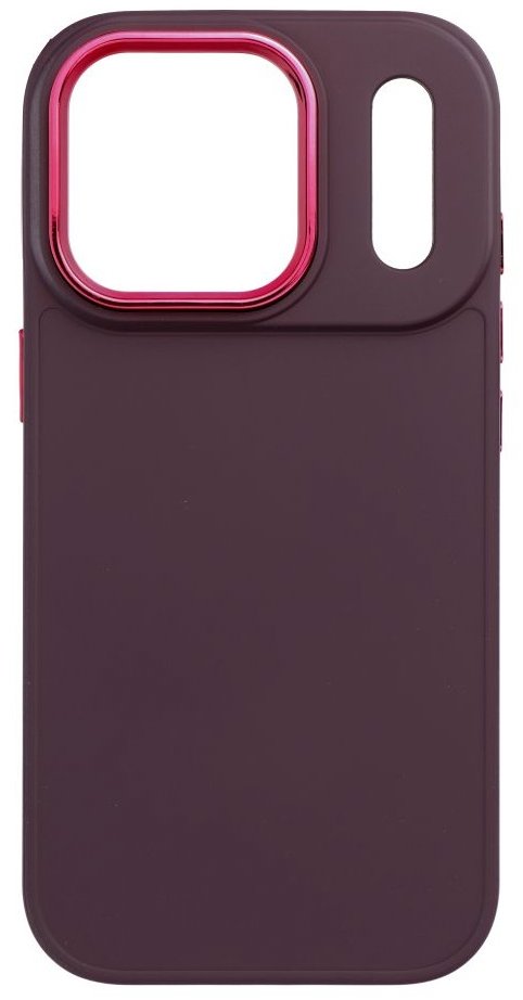 TopQ Kryt Frame iPhone 17 Pro fialový 143041