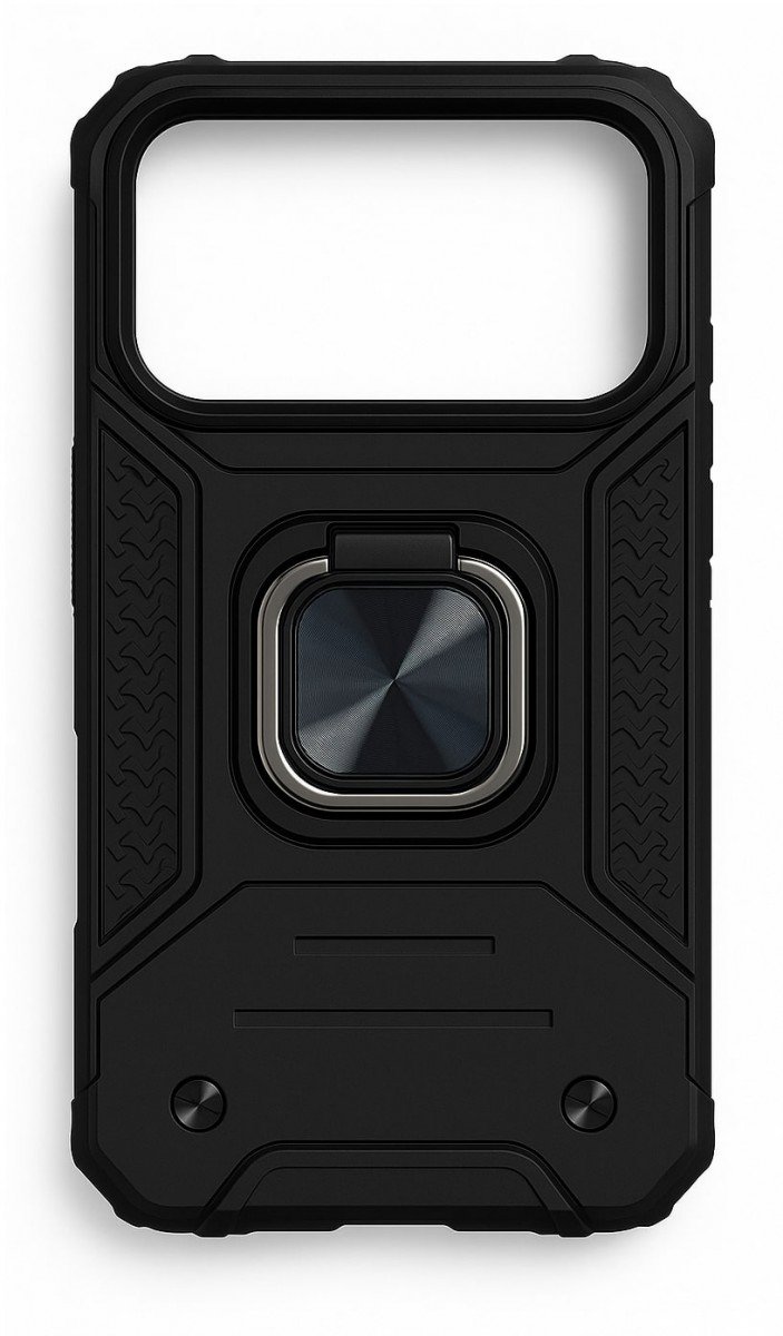 TopQ Kryt iPhone 17 Pro odolný čierny 143068