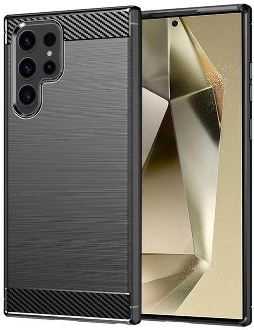 TopQ Kryt Samsung S24 Ultra čierny 117466