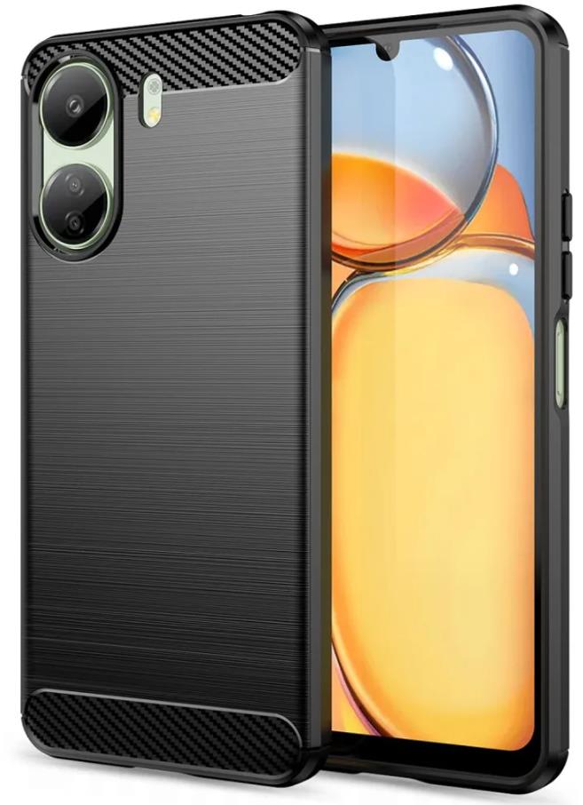 TopQ Kryt Xiaomi Redmi 13C čierny 117892