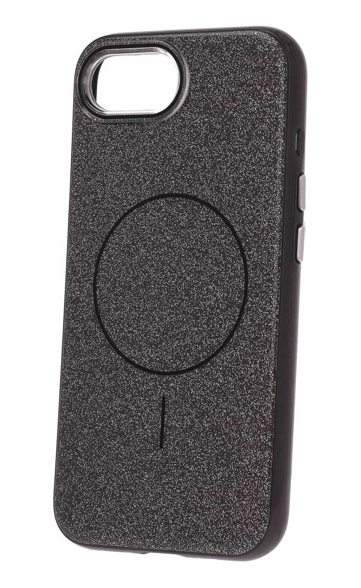 TopQ Magsafe Slim Shiny pre iPhone 16e black