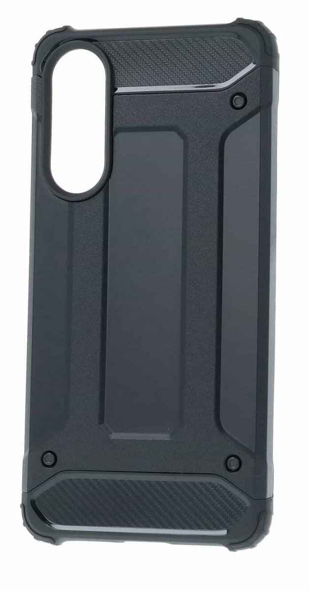 TopQ Zadný kryt pre Samsung Galaxy S25 Edge Panzer čierny