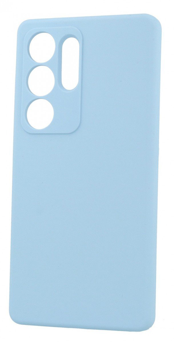 TopQ Silicone Lite pre Samsung S25 Ultra light blue