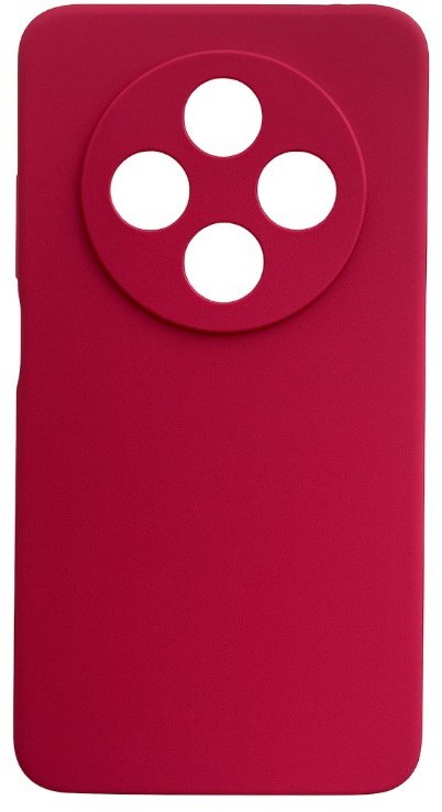 TopQ Silicone Lite pre Xiaomi Redmi 14C vínový