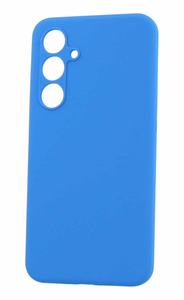 TopQ Silicone Lite pre Samsung S24 FE modrý