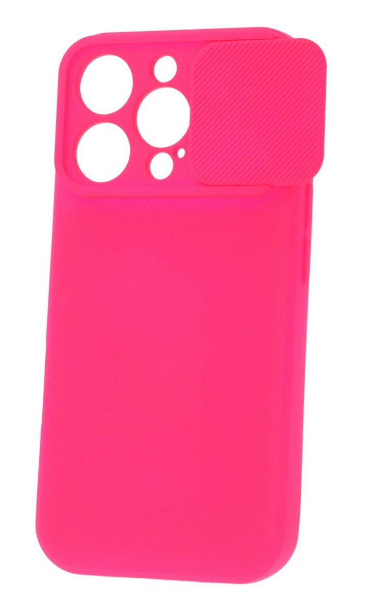TopQ Camshield Soft na iPhone 16 Pro ružový