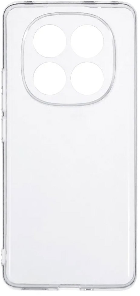 TopQ Zadný kryt pre Xiaomi Redmi Note 14 Pro 2 mm priehľadný