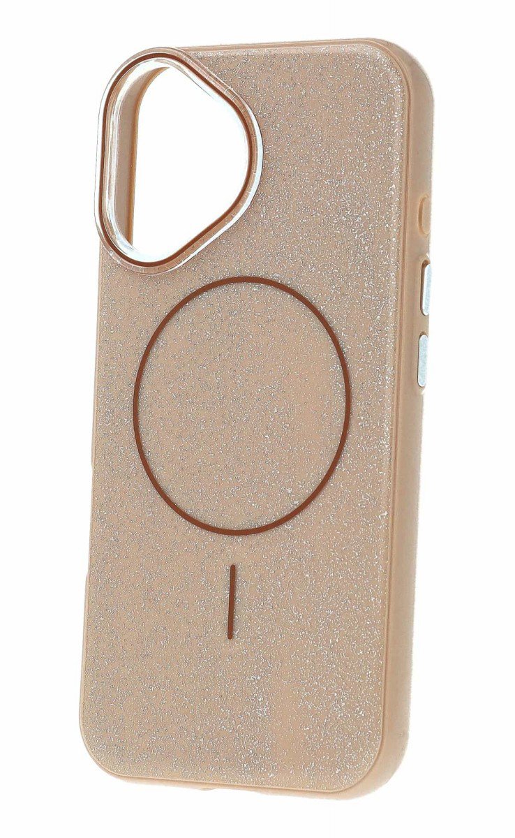 TopQ Magsafe Slim Shiny pre iPhone 16 gold