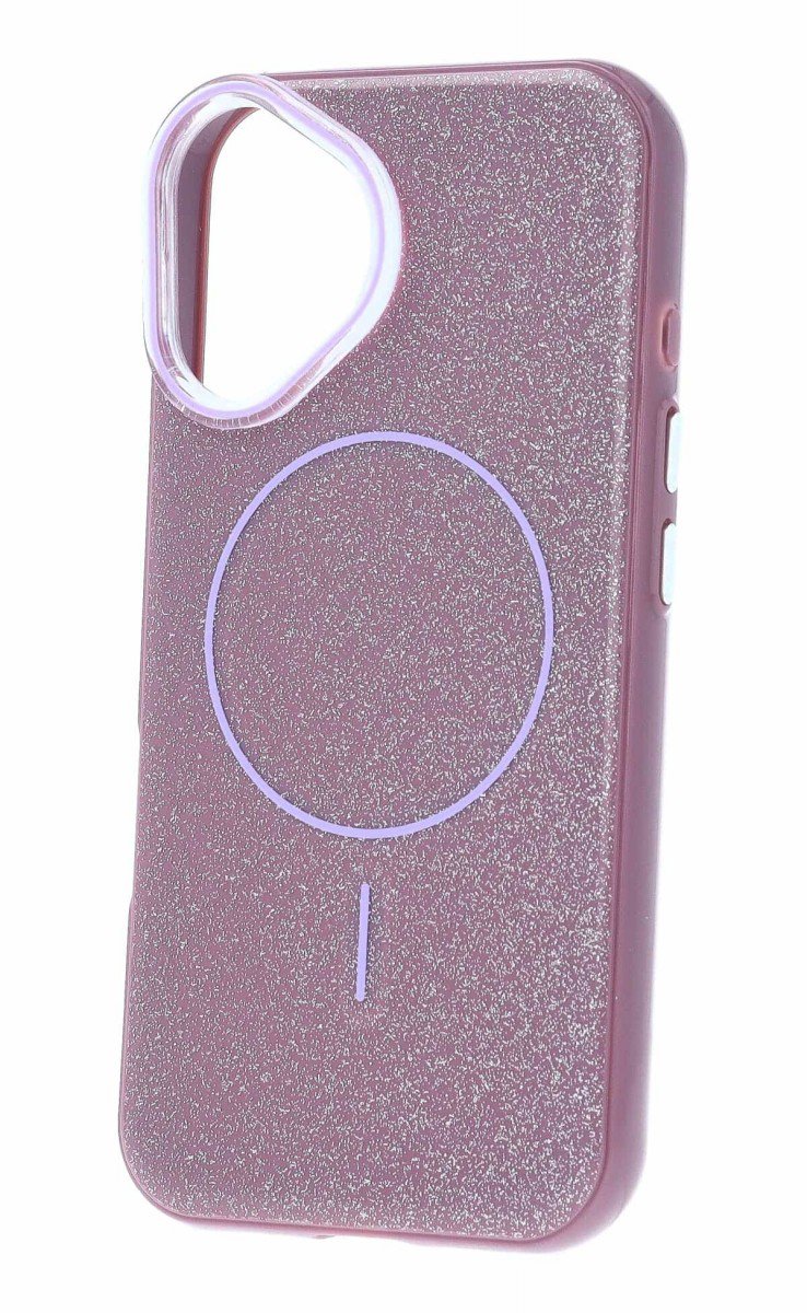 TopQ Magsafe Slim Shiny pre iPhone 16 purple