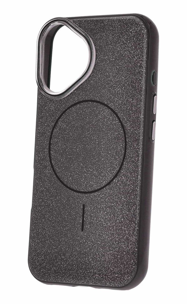TopQ Magsafe Slim Shiny pre iPhone 16 black