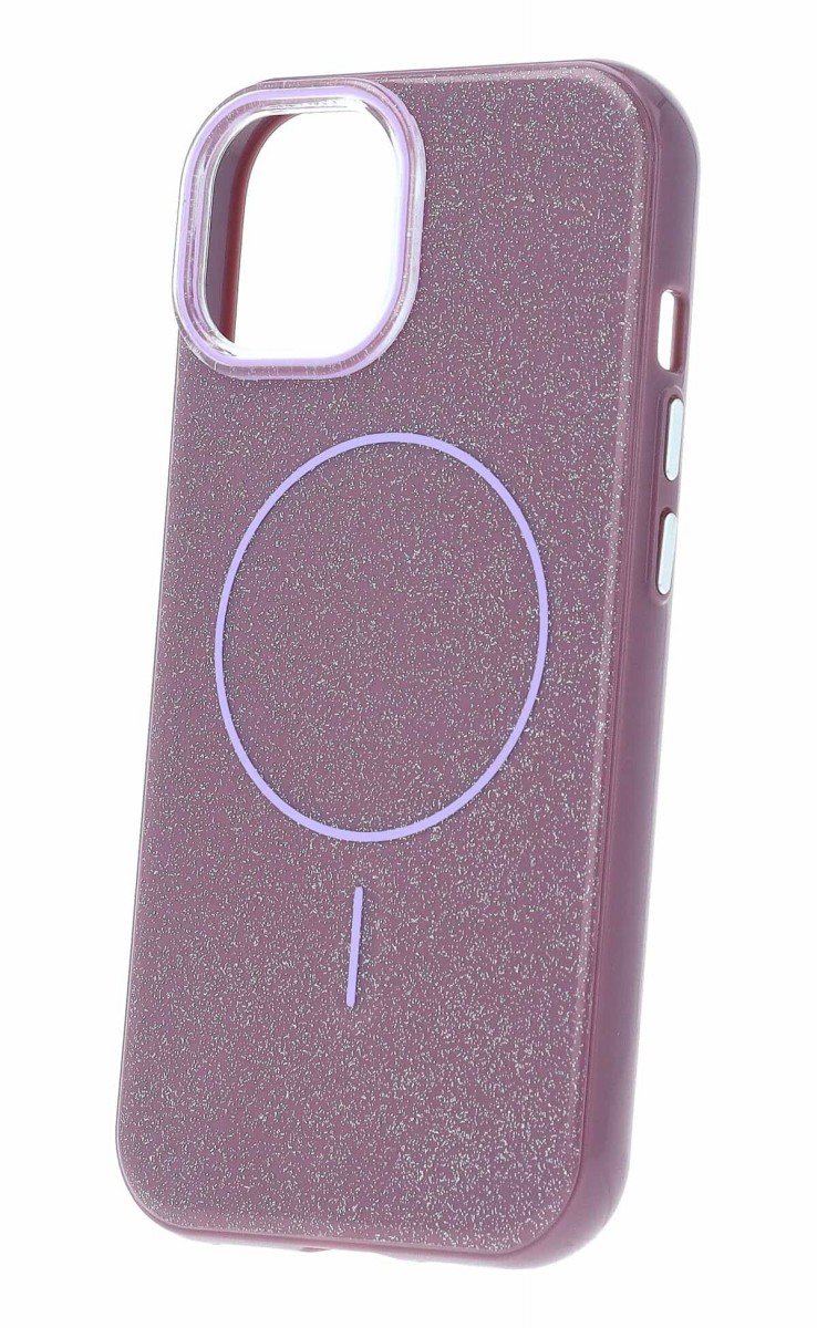 TopQ Magsafe Slim Shiny pre iPhone 14 purple