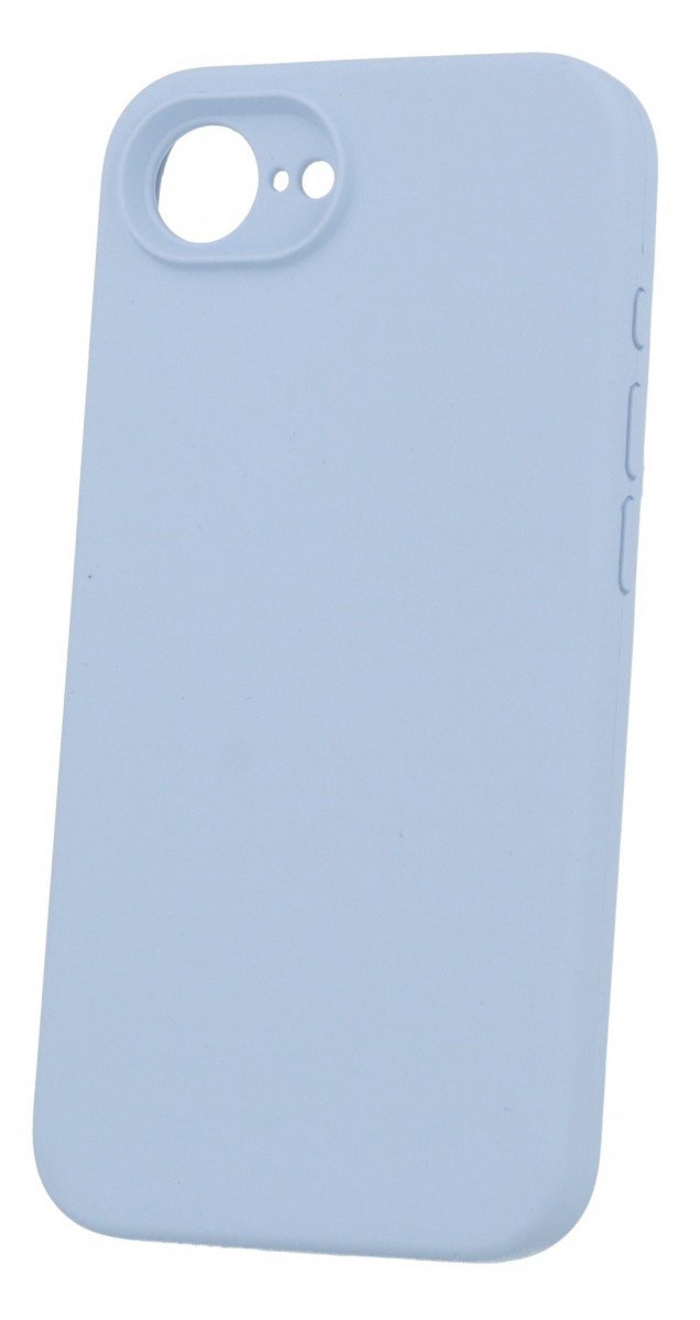 TopQ Silicone Lite pre iPhone 16e light blue