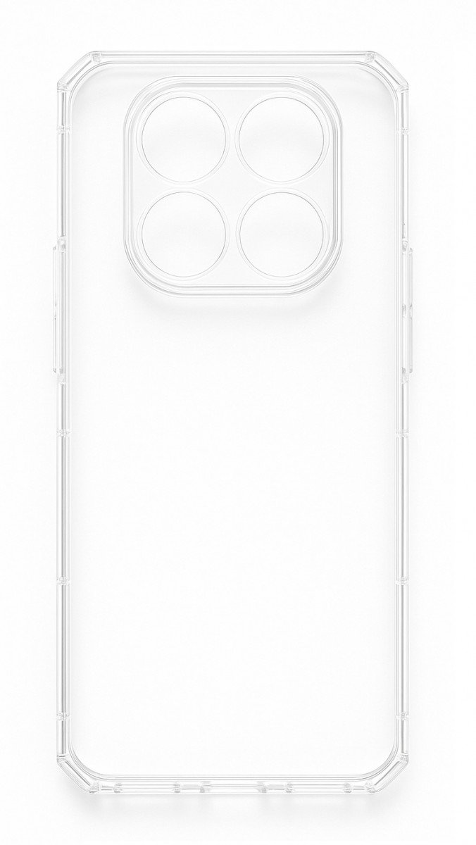 TopQ Antishock pre Xiaomi Redmi Note 14 Pro 4G priehľadný