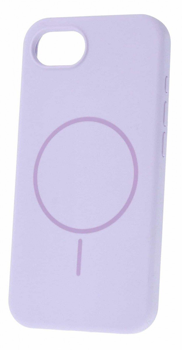 TopQ Magsafe Slim Silicone pre iPhone 16e purple
