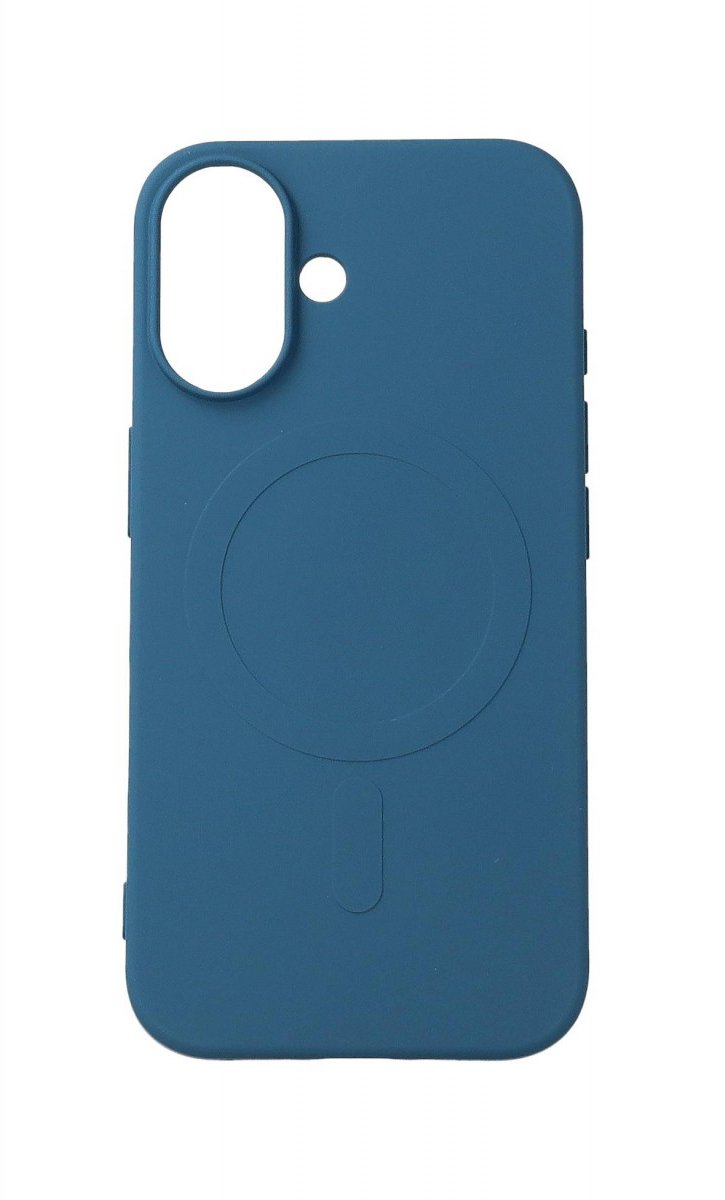 TopQ Kryt iPhone 16 s MagSafe tmavomodrý 130222