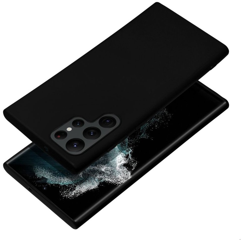 TopQ Kryt Soft Samsung S24 FE čierny 131376