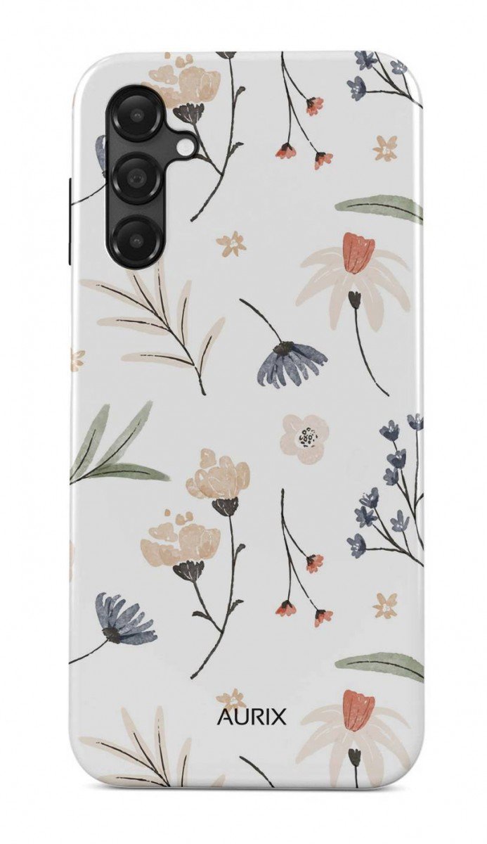 TopQ Kryt AURIX Samsung A15 pevný Floral Fantasy 134288
