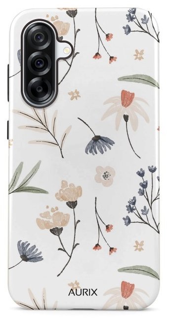 TopQ Kryt AURIX Samsung A36 pevný Floral Fantasy 140268
