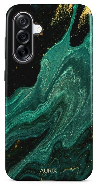 TopQ Kryt AURIX Samsung A36 pevný Green Lagoon 140192