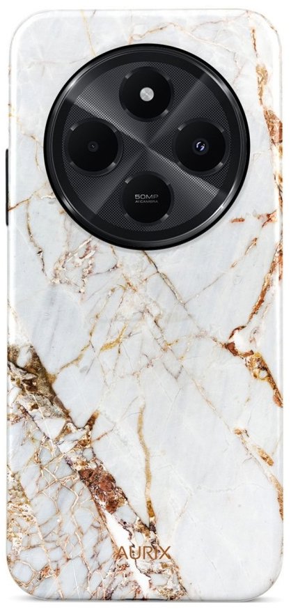 TopQ Kryt AURIX Xiaomi Redmi 14C pevný Antique Marble 132689