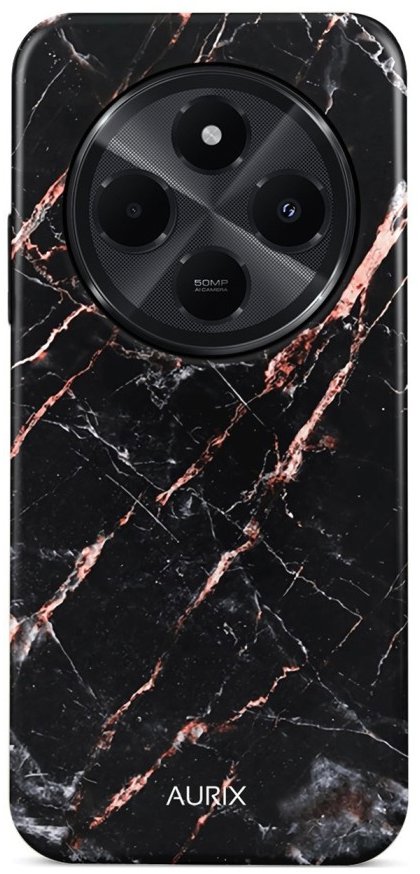 TopQ Kryt AURIX Xiaomi Redmi 14C pevný Euphoria Marble 132687