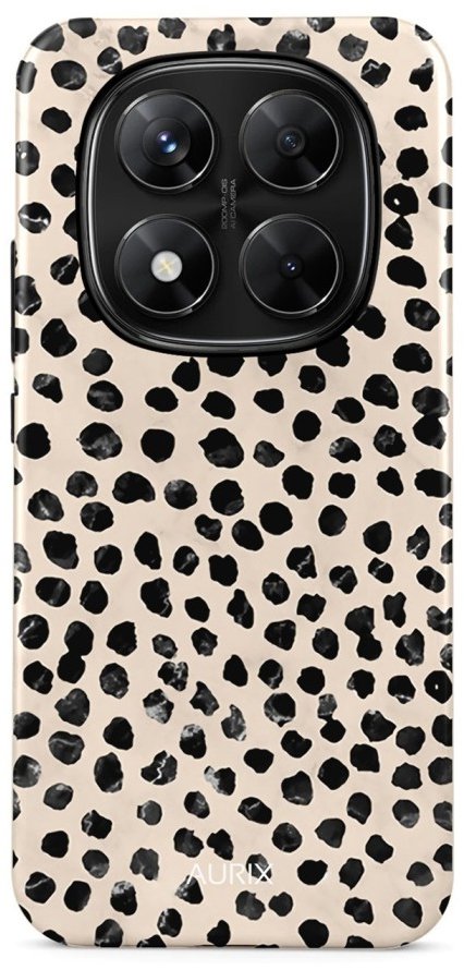 TopQ Kryt AURIX Xiaomi Redmi Note 14 Pro 5G pevný Minimalist Dots 136518